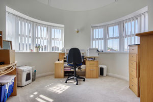 Turret Room (Office/Occasional Bedroom)- click for photo gallery